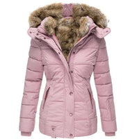 Padded Winter Coat With Fur-Trimmed Hood - Henrietta