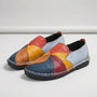 Patchwork Slip-On Flat Loafer - Cecilia