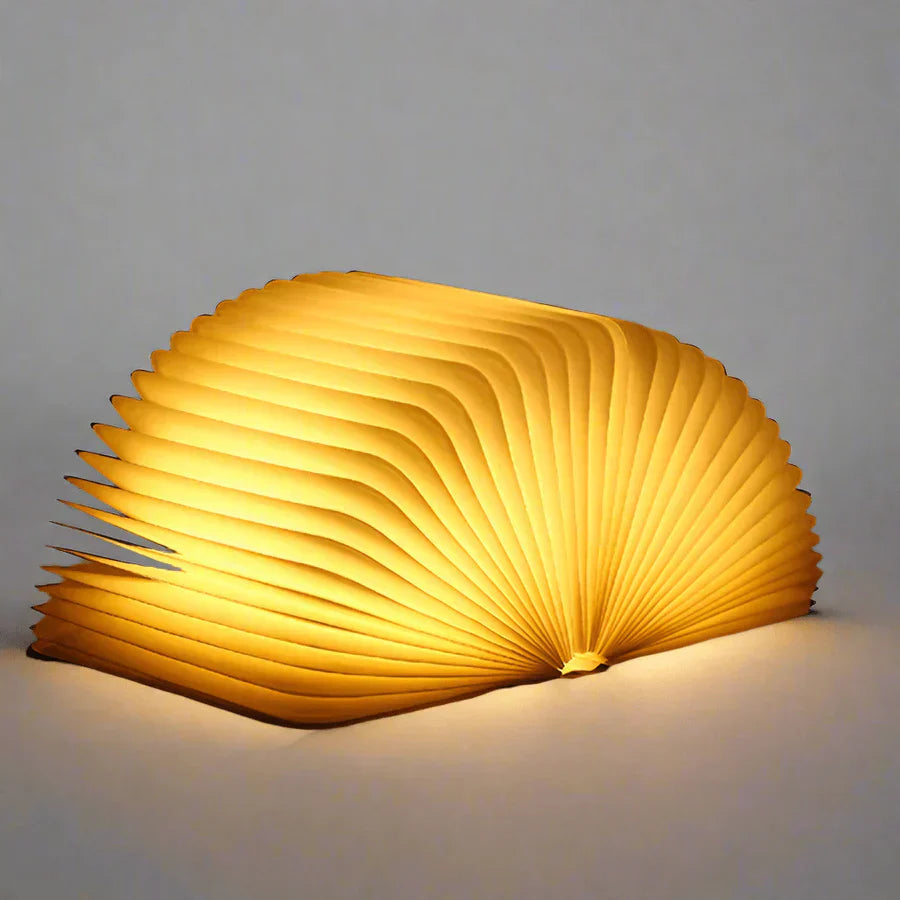 Zusammenklappbare Buchlampe mit warmem LED-Licht - StoryGlow