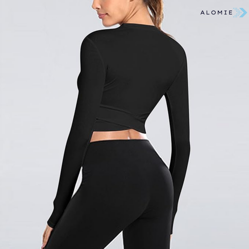 Nahtloses Pilates & Yoga Top – Sophia