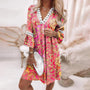 Bedrucktes Kleid - Amara