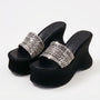 Plateau-Sandalen Mit Keilabsatz - Dianna