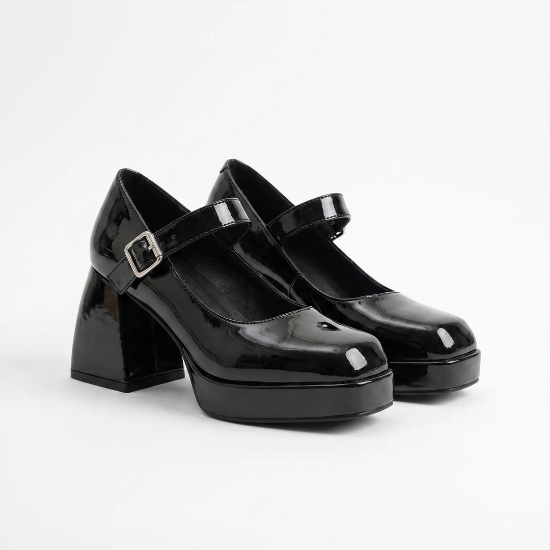 Plateau Pumps Mit Riemchen - Lynda