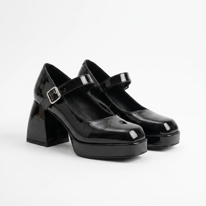 Plateau Pumps Mit Riemchen - Lynda