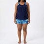 Plus Size Bikini Damen Mit Tropical-Print - Raquel