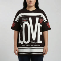 Plus Size Rundhals-T-Shirt - Patricia