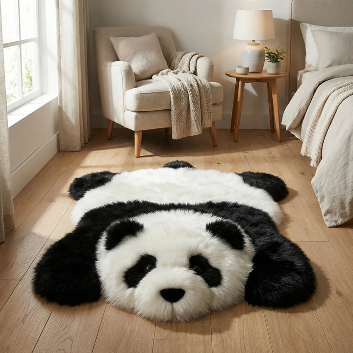 Plüschiger Deko-Teppich - Pandarooz