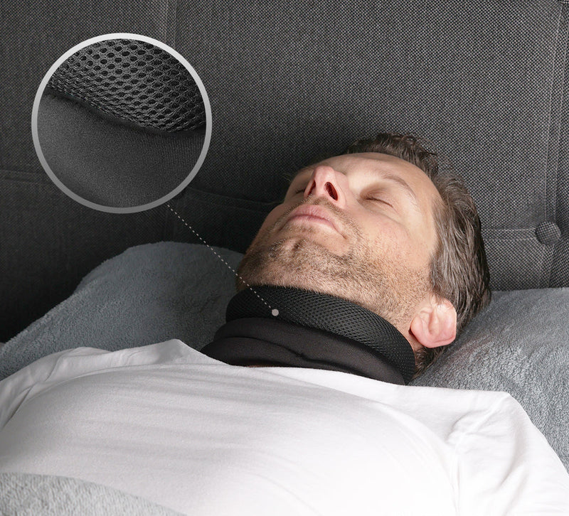 Ergonomische Nackenstütze gegen Schnarchen – Dormiva