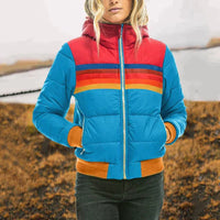 Quilted Women's Jacket With Hood - Marion