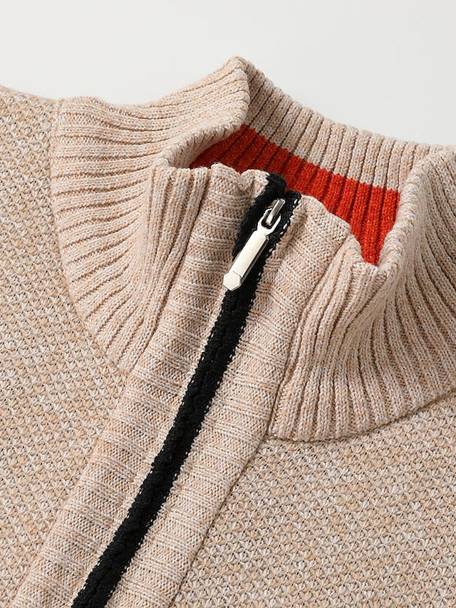 Klassische Strickpullover für Herren - Oscar