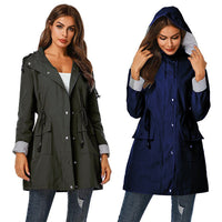 Trendige Damen Windjacke - Lila