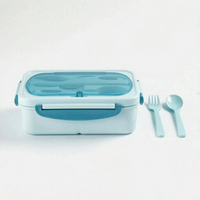 Rechteckige Meal-Prep-Box Mit Unterteilung - Bentova
