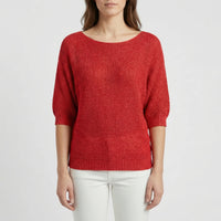 Relaxed Fit Batwing Sleeve Jumper - Janet
