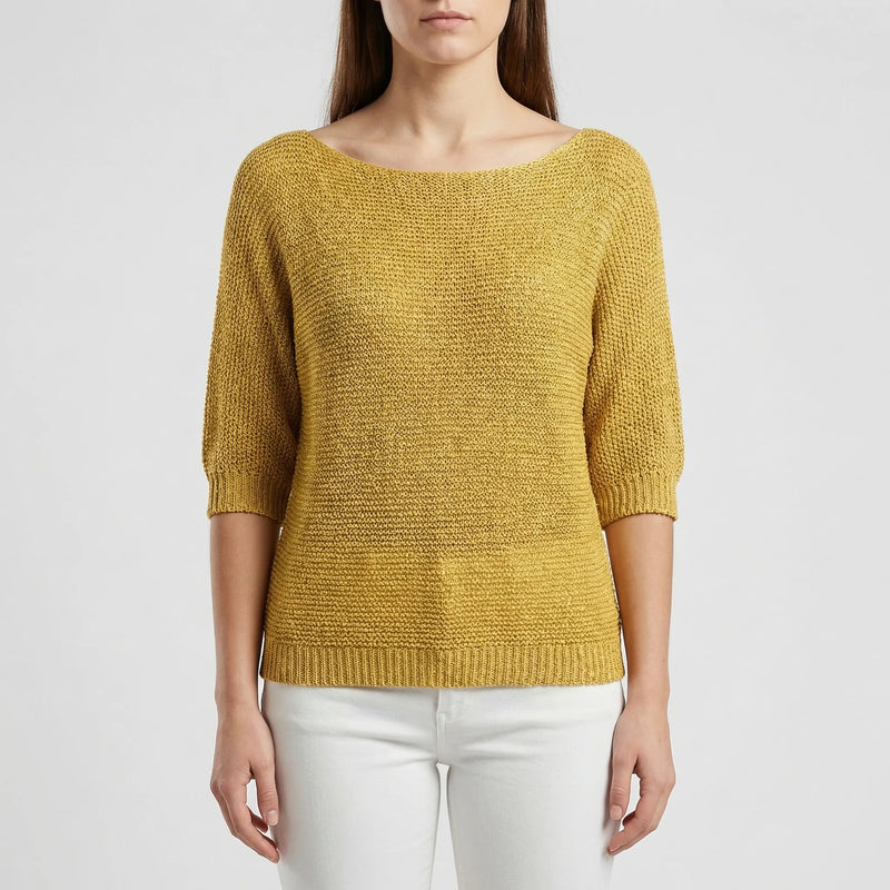 Relaxed Fit Batwing Sleeve Jumper - Janet