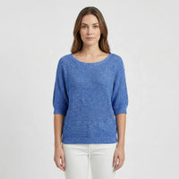 Relaxed Fit Batwing Sleeve Jumper - Janet
