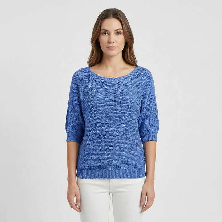 Relaxed Fit Batwing Sleeve Jumper - Janet