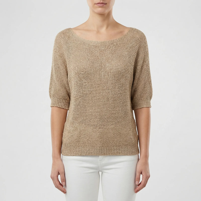 Relaxed Fit Batwing Sleeve Jumper - Janet
