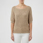 Relaxed Fit Batwing Sleeve Jumper - Janet