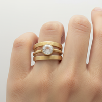 Ring Mit Mondstein - ElysiumRing