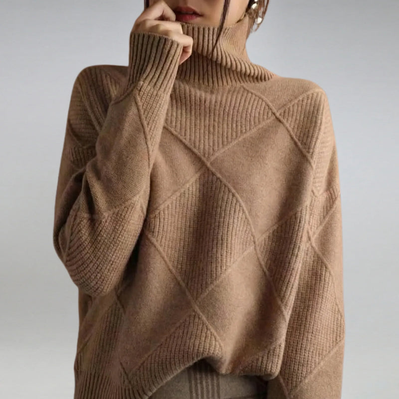 Rollkragenpullover Mit Weiter Passform - Luzie