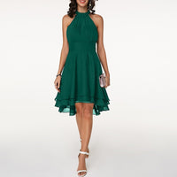 Romantic Occasion Dress With Layered Frills - Gertrude