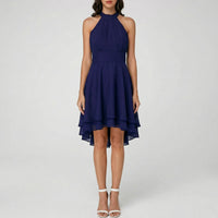 Romantisches Abendkleid Mit Volants - Jessie