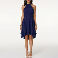 Romantisches Abendkleid Mit Volants - Jessie