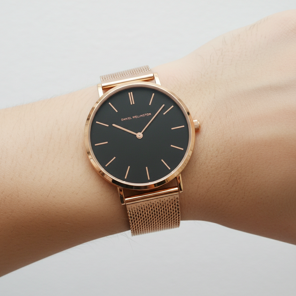 Runde Armbanduhr - TimelessWatch