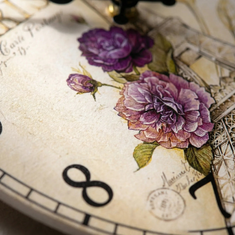 Runde Dekorative Wanduhr - Parivue