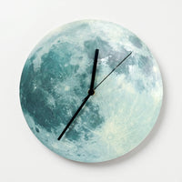 Runde Leuchtende Wanduhr - Moonveris