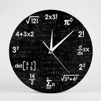 Runde Motiv-Wanduhr - NumeriClock