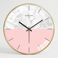 Runde Wanduhr Im Minimalistischen Stil - NordelleClocka