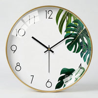 Runde Wanduhr Im Minimalistischen Stil - NordelleClocka