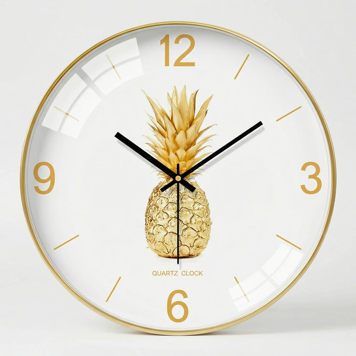 Runde Wanduhr Im Minimalistischen Stil - NordelleClocka