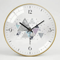 Runde Wanduhr Im Minimalistischen Stil - NordelleClocka