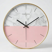Runde Wanduhr Im Minimalistischen Stil - NordelleClocka