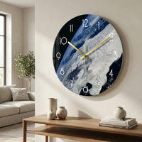 Runde Wanduhr Mit Weltraum-Motiv - Orbitara