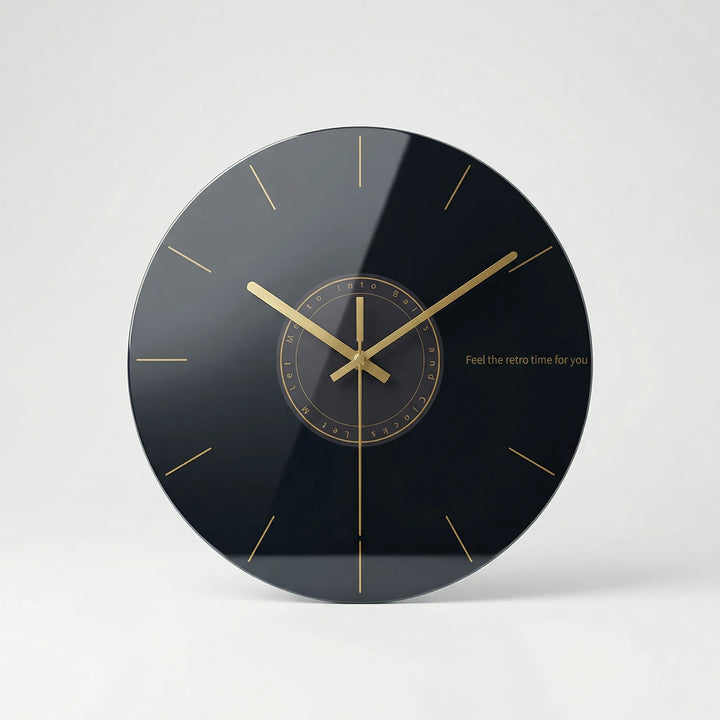 Runde Wanduhr Mit Weltraum-Motiv - Orbitara