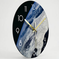 Runde Wanduhr Mit Weltraum-Motiv - Orbitara