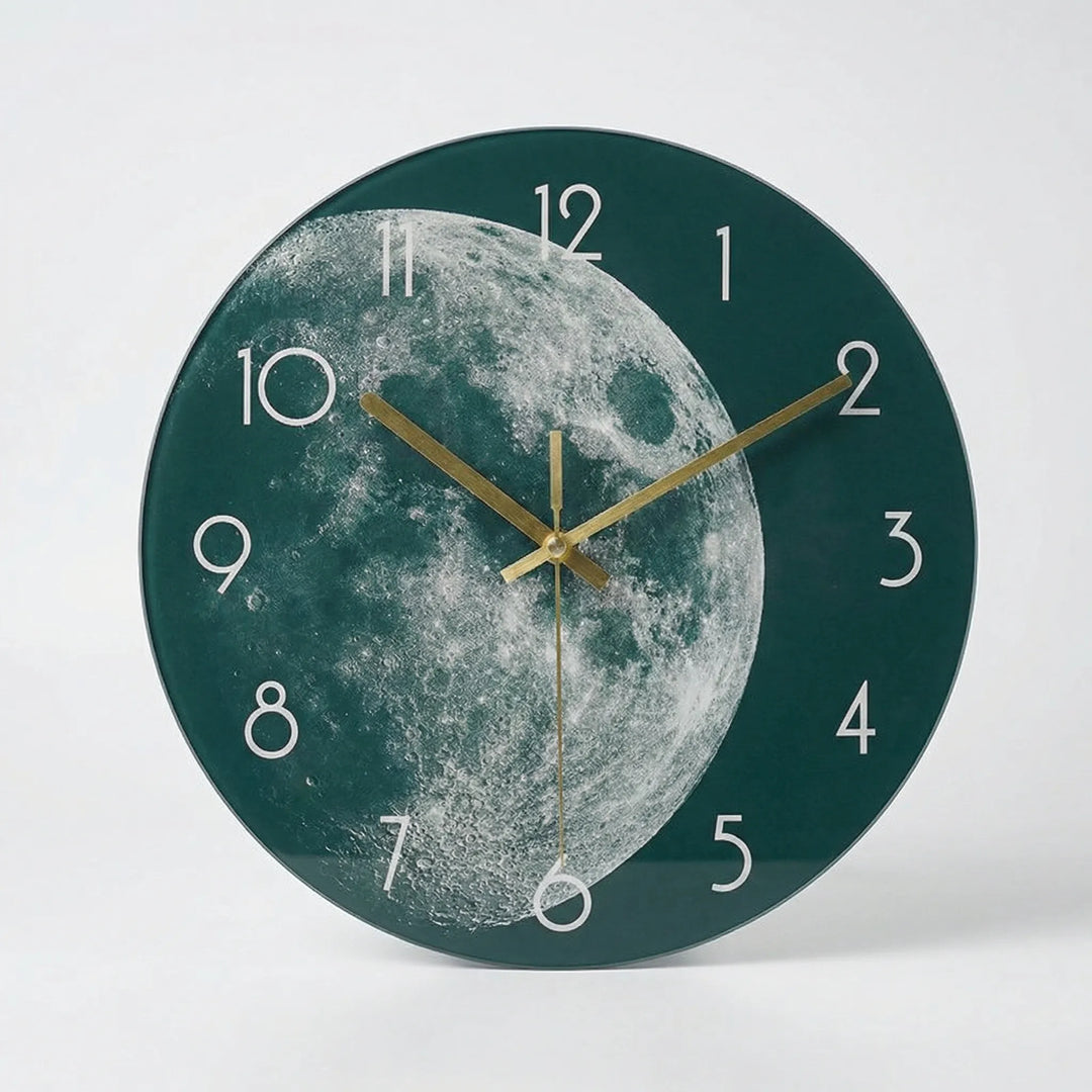 Runde Wanduhr Mit Weltraum-Motiv - Orbitara