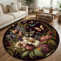 Runder Deko-Teppich - Floravale