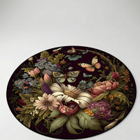 Runder Deko-Teppich - Floravale