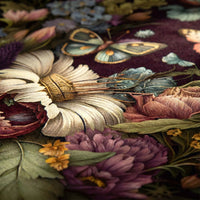 Runder Deko-Teppich - Floravale