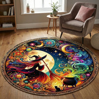 Runder Deko-Teppich - Mystivelle