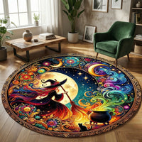 Runder Deko-Teppich - Mystivelle