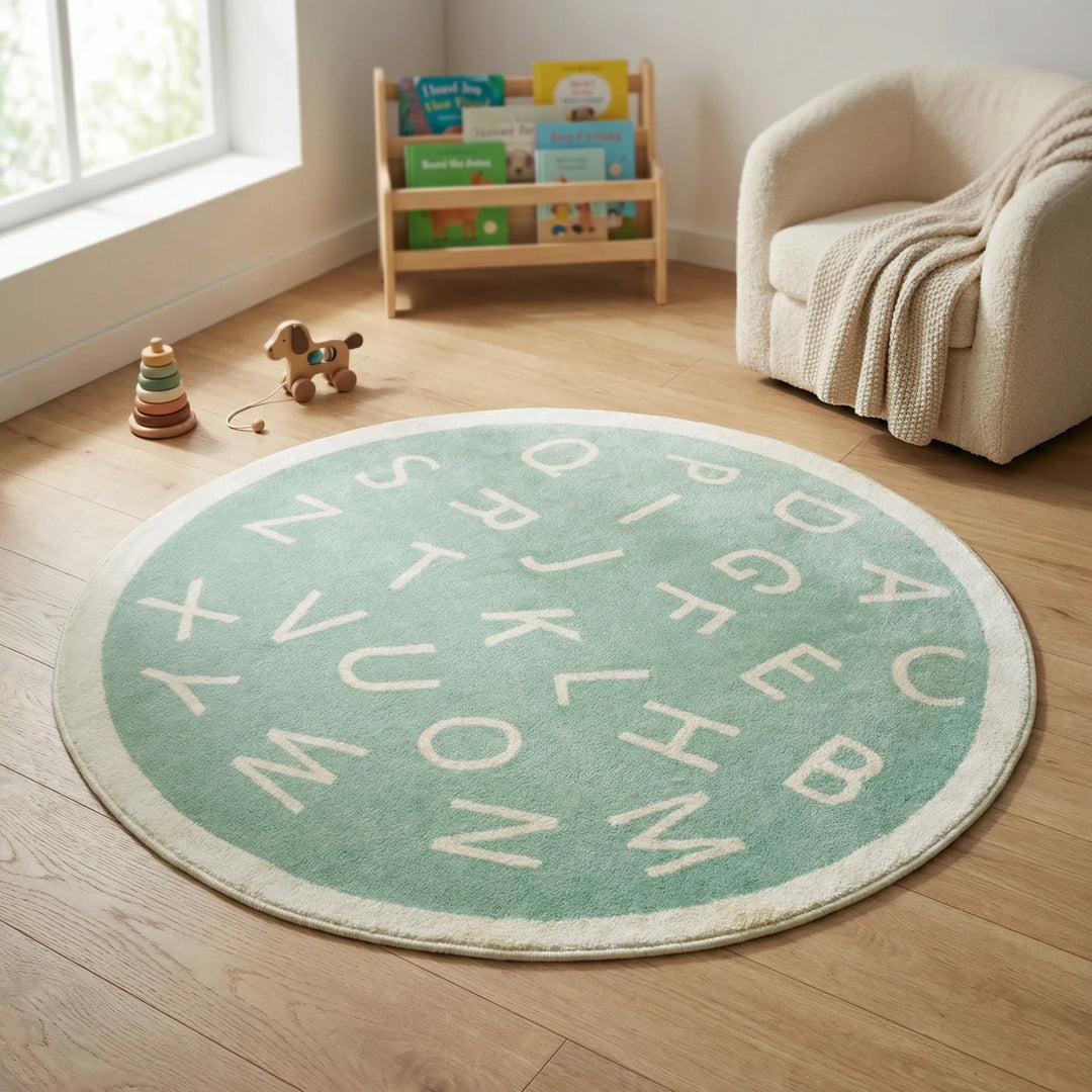 Runder Kinderspielteppich - Playcirca
