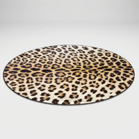 Runder Teppich Mit Muster - Leopurex