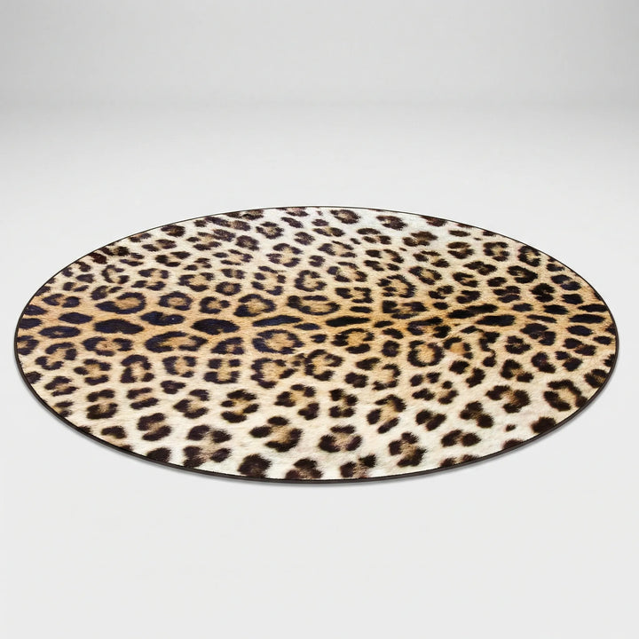 Runder Teppich Mit Muster - Leopurex