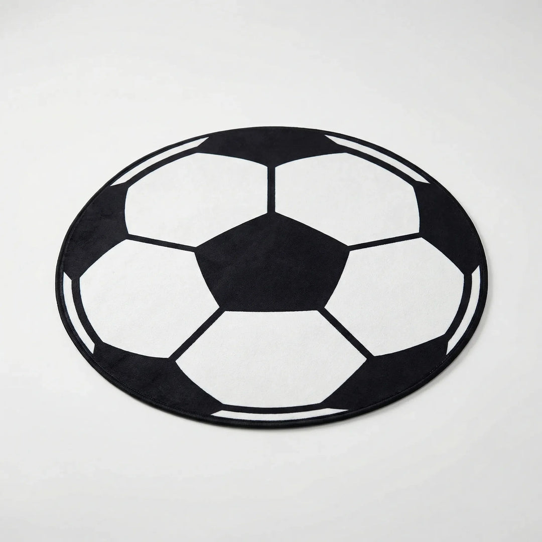 Runder Teppich Mit Sportmotiv - Kickora