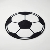 Runder Teppich Mit Sportmotiv - Kickora